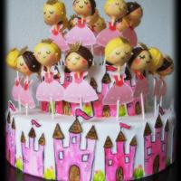 Princess cake pops