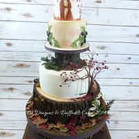 Cake International 2014 Woodland Wedding