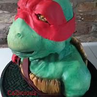Raphael.. Ninja Turtle Cake