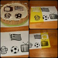 Stencil your cake
