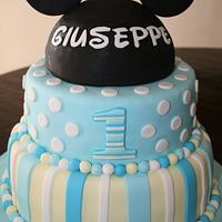 Baby Mickey Mouse Cake