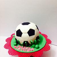 3d Football cake 