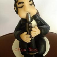 'Turkish musicians' Birthday cake