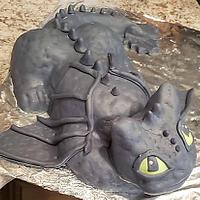 Toothless Cake
