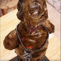 TV Series Walking Dead Zombie Cake