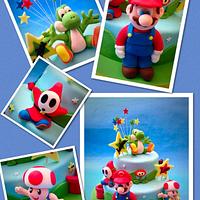 Super Mario and friends