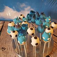Batman went water football and cakepops