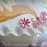Cake Winx - Painting of sugar paste