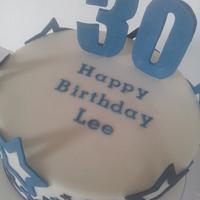 30th Birthday cake 
