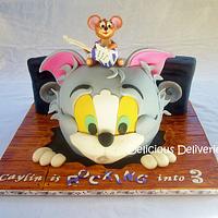 Rocking Tom and Jerry Cake