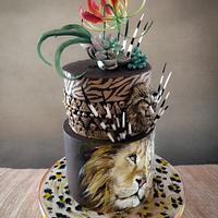 African Birthday Cake 