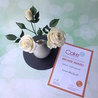 Roses - Cake International 2015 Bronze Award