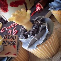 Walking Dead cupcakes