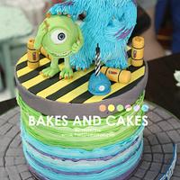 Monster University Cake Inspired