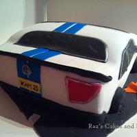 3D Mustang Car Cake 