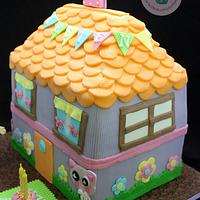 Lalaloopsy Dollhouse Cake