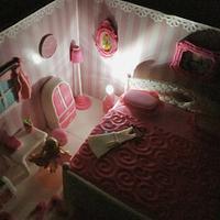 Barbie Bedroom Theme cake