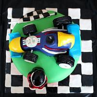 Grand Prix Birthday Cake