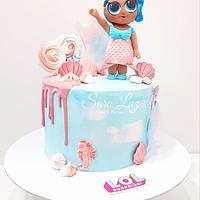 LOL Splash Queen Drip Cake