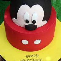 Jamie - Mickey Mouse Birthday Cake