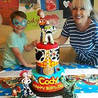 Toy Story Icing Smiles Cake