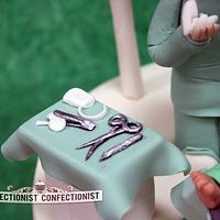 Ben - Heart Surgeon 40th Birthday Cake 