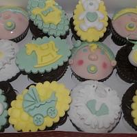 Baby Shower Cupcakes