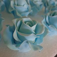 Baby Blue Sugar Roses