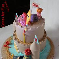 Sand Castle Cake (TV serie "Zandkasteel")