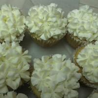 Rose and Hydrangea cupcakes