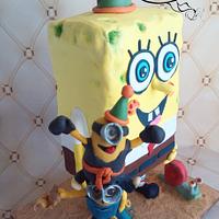 Chocolate spongeBob! 