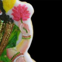 Goddess Lakshmi Sugar Cookie by Sumeru Creations