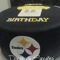 Steelers Birthday Cake