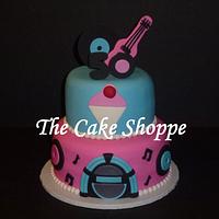 50s themed cake