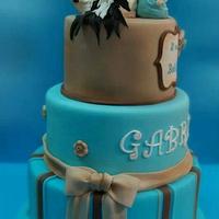 Christening Cake for a Boy