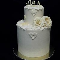My first Wedding Cake! 