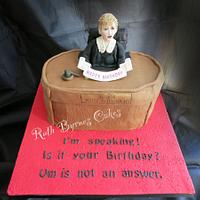 Judge Judy cake for Paddy
