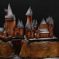 Hogwarts castle cake Hogwarts castle cake