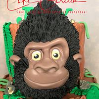 Kong, king of the apes cake