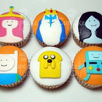 Adventure time characters Cupcakes