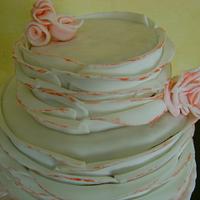 Ruffles cake