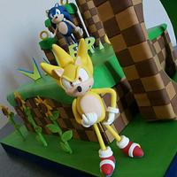 Sonic cake!