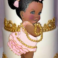African American Baby Cake