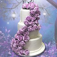 Story Wedding Cake- 3 pics