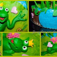 frog prince cake