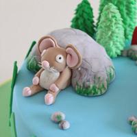 Gruffalo and Mouse Cake