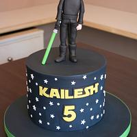 Luke Skywalker - Star Wars Cake