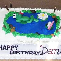 Ribbit . . . It's A Frog's Life - Cake by Sweets By - CakesDecor