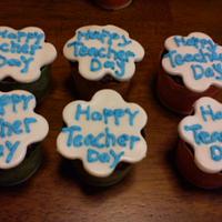 Brownie cupcakes for teachers day