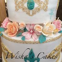 CHIC WEDDING CAKE